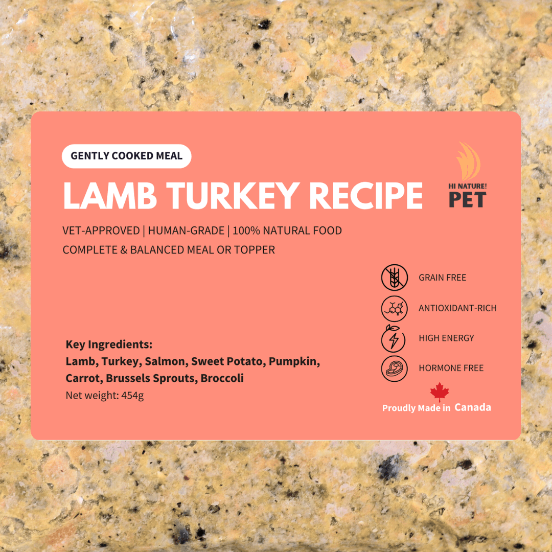 Lamb Turkey Recipe - Fresh Cooked Dog Food