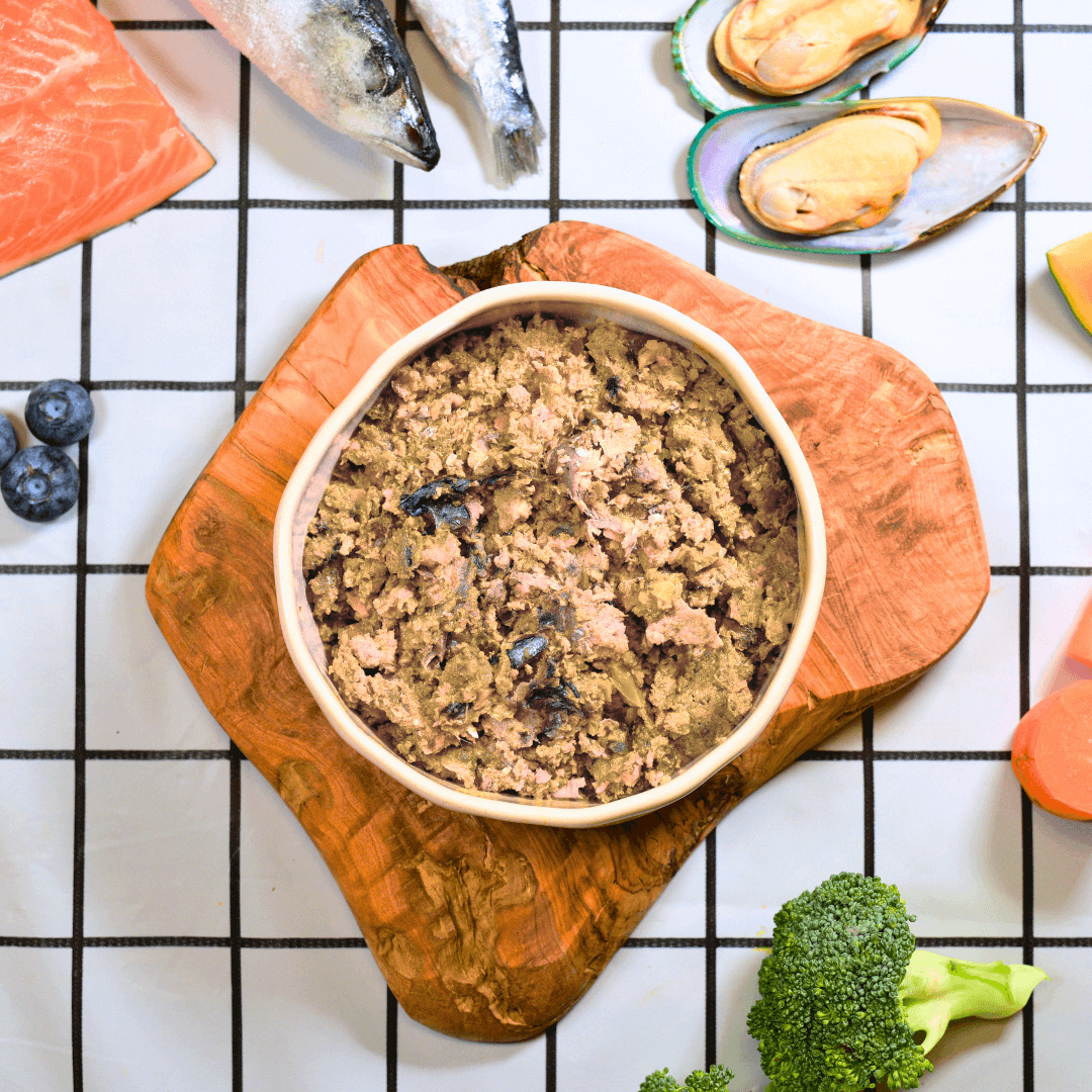 Three Fish Recipe Fresh Cooked Dog Food