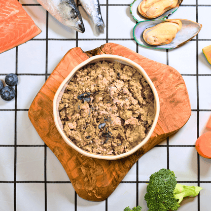 Three Fish Recipe Fresh Cooked Dog Food